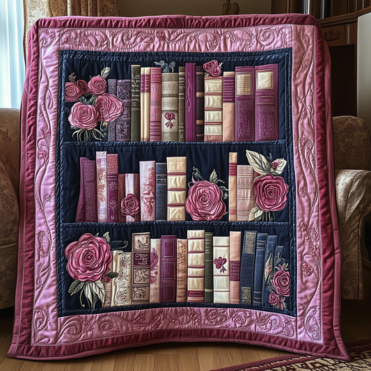 Books Are My Love Language Quilted Blanket GFTOTL2020