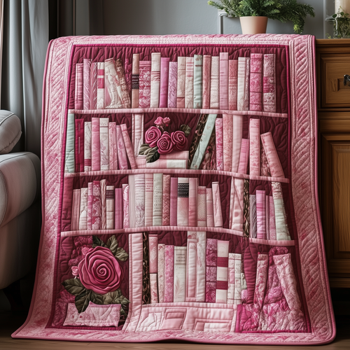 Books Are My Love Language Quilted Blanket GFTOTL2022