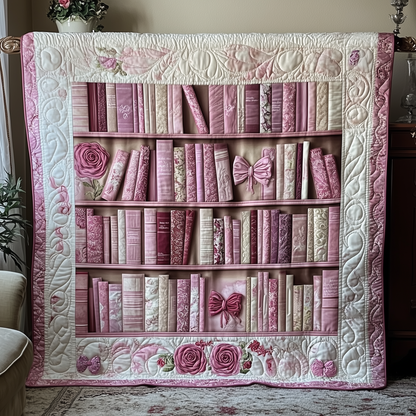 Books Are My Love Language Quilted Blanket GFTOTL2024