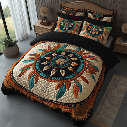 Spirit Guardian 3-Piece Quilted Bedding Set GFTOTL2043