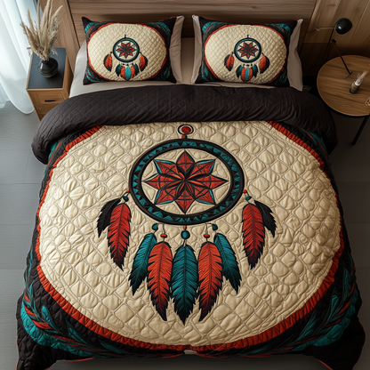 Spirit Guardian 3-Piece Quilted Bedding Set GFTOTL2044
