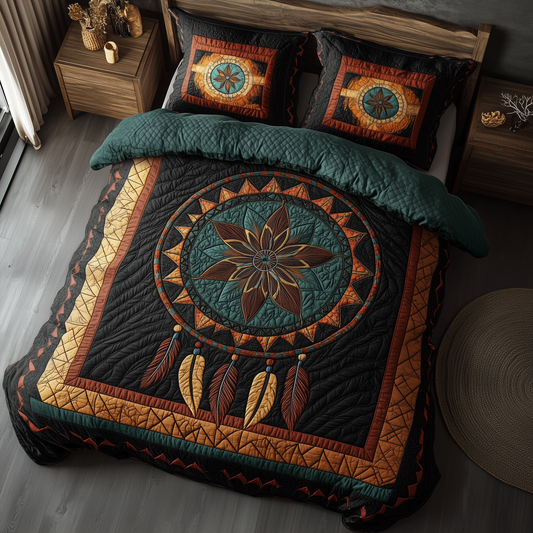 Spirit Guardian 3-Piece Quilted Bedding Set GFTOTL2045