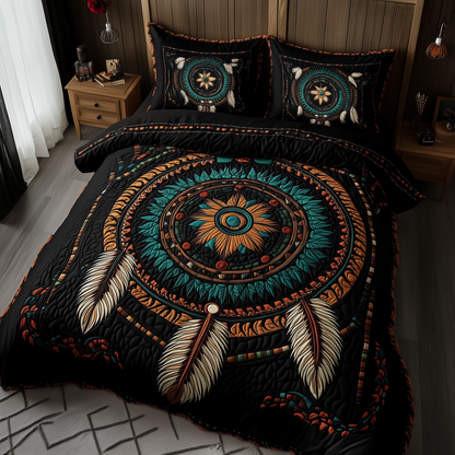 Spirit Guardian 3-Piece Quilted Bedding Set GFTOTL2046