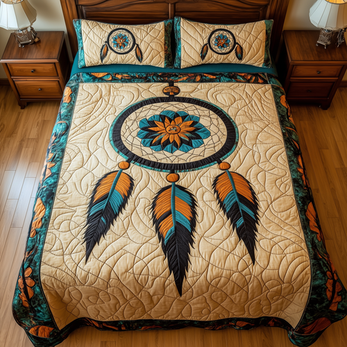Spirit Guardian 3-Piece Quilted Bedding Set GFTOTL2052
