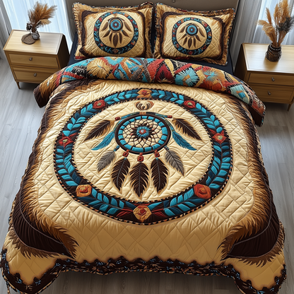 Spirit Guardian 3-Piece Quilted Bedding Set GFTOTL2053