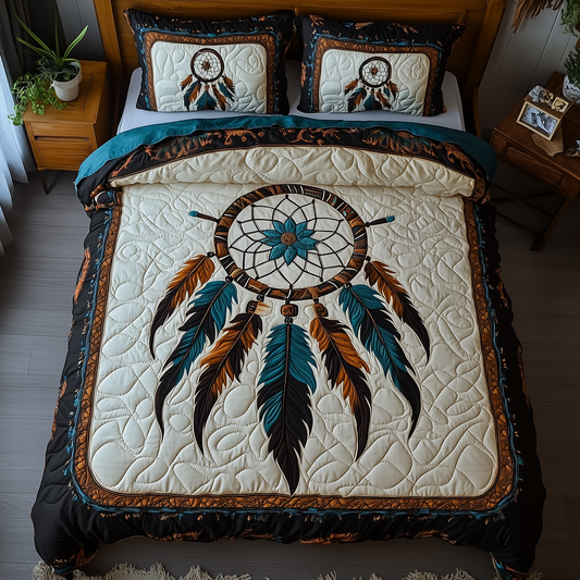 Spirit Guardian 3-Piece Quilted Bedding Set GFTOTL2054