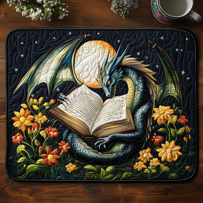Bookish Dragon Quilted Placemat GFTOTL2122