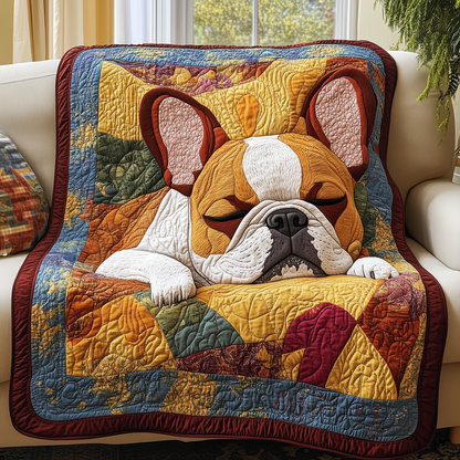 French Bulldog Quilted Blanket GFTOTL2130