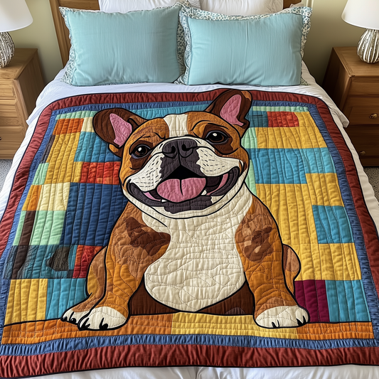 French Bulldog Quilted Blanket GFTOTL2135