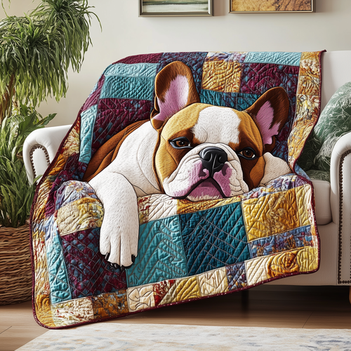 Frenchie Quilted Blanket GFTOTL2142