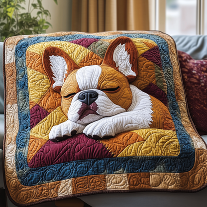 Frenchie Quilted Blanket GFTOTL2144