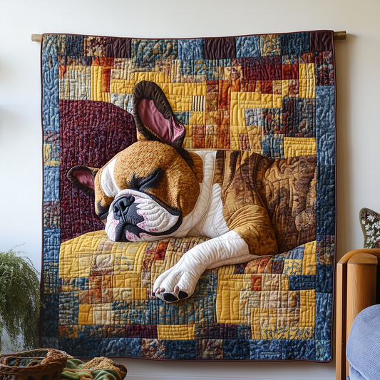 Frenchie Quilted Blanket GFTOTL2147