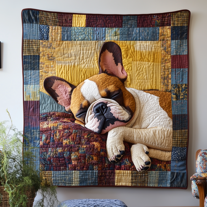 Frenchie Quilted Blanket GFTOTL2149