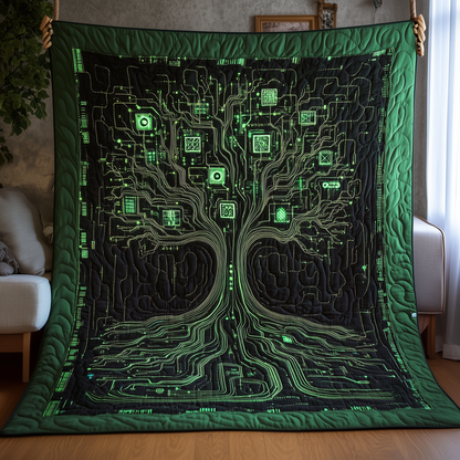 The Real Tree of Life Quilted Blanket GFTOTL2152