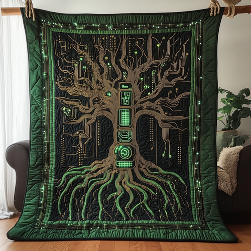 The Real Tree of Life Quilted Blanket GFTOTL2156
