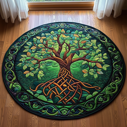 Tree of Life Quilted Round Mat GFTOTL2197