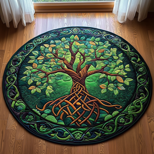 Tree of Life Quilted Round Mat GFTOTL2197