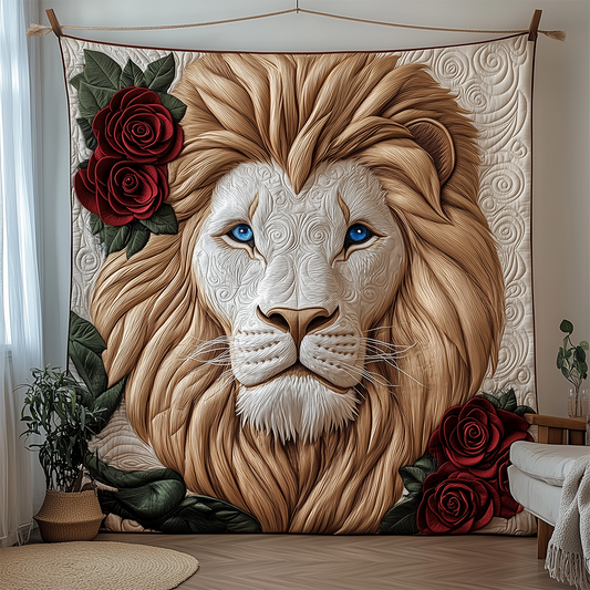 Lion Rose Quilted Blanket GFTOTL2209