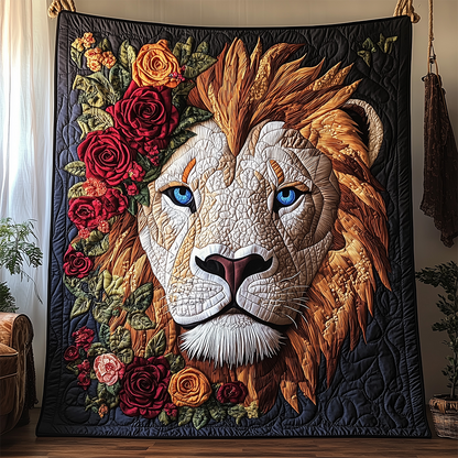 Lion Rose Quilted Blanket GFTOTL2216