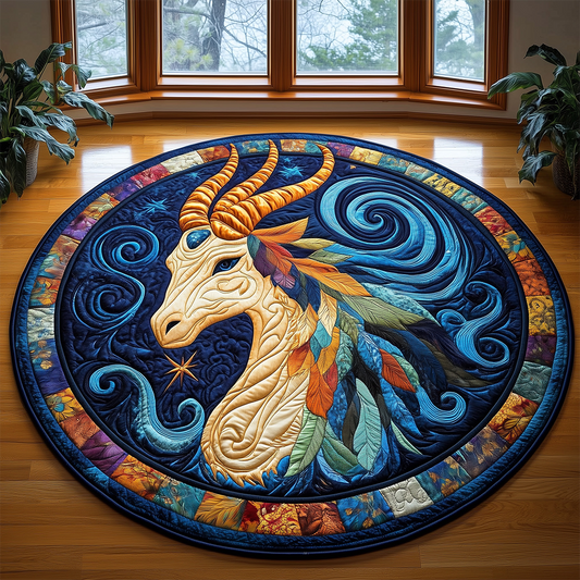 Capricorn Quilted Round Mat GFTOTL2217