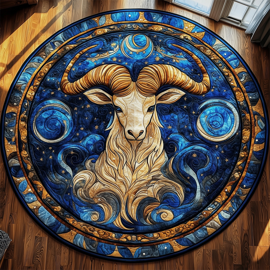 Capricorn Quilted Round Mat GFTOTL2225