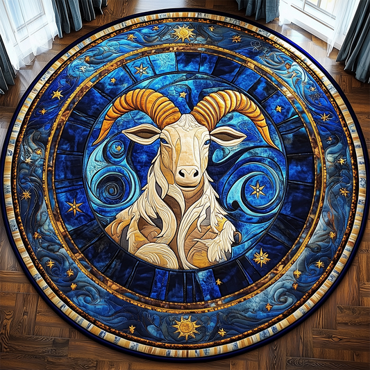 Capricorn Quilted Round Mat GFTOTL2226