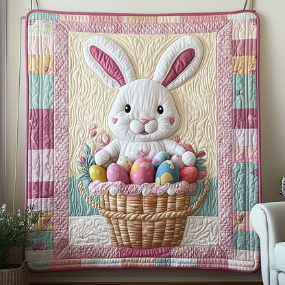Easter Bunny Quilted Blanket GFTOTL2263