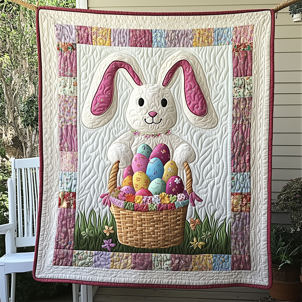 Easter Bunny Quilted Blanket GFTOTL2265