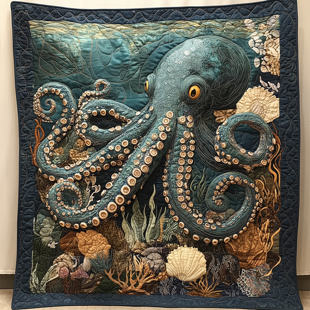 Octopus Quilted Blanket GFTOTL2289