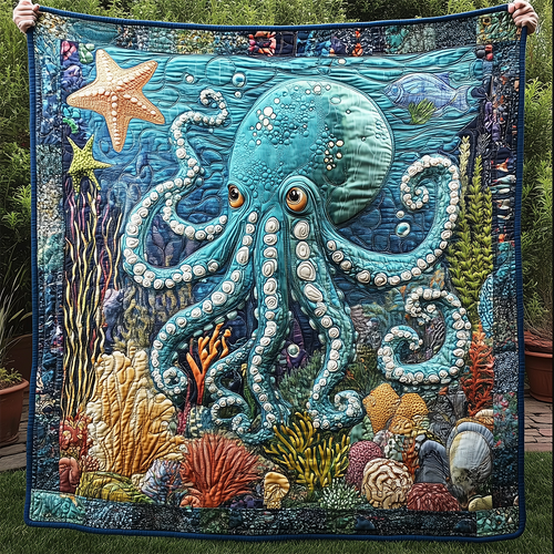 Octopus Quilted Blanket GFTOTL2290