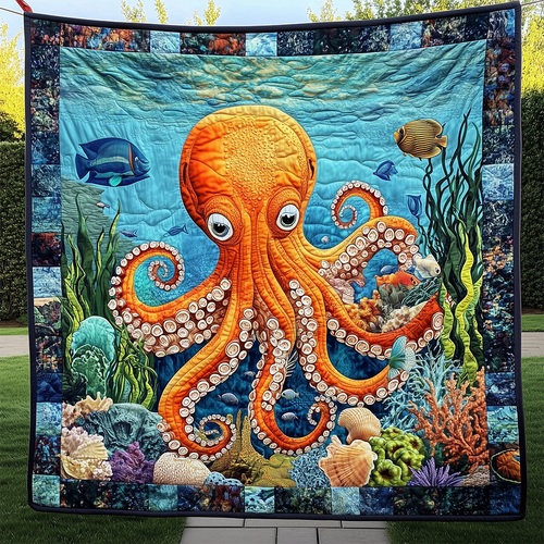 Octopus Quilted Blanket GFTOTL2292