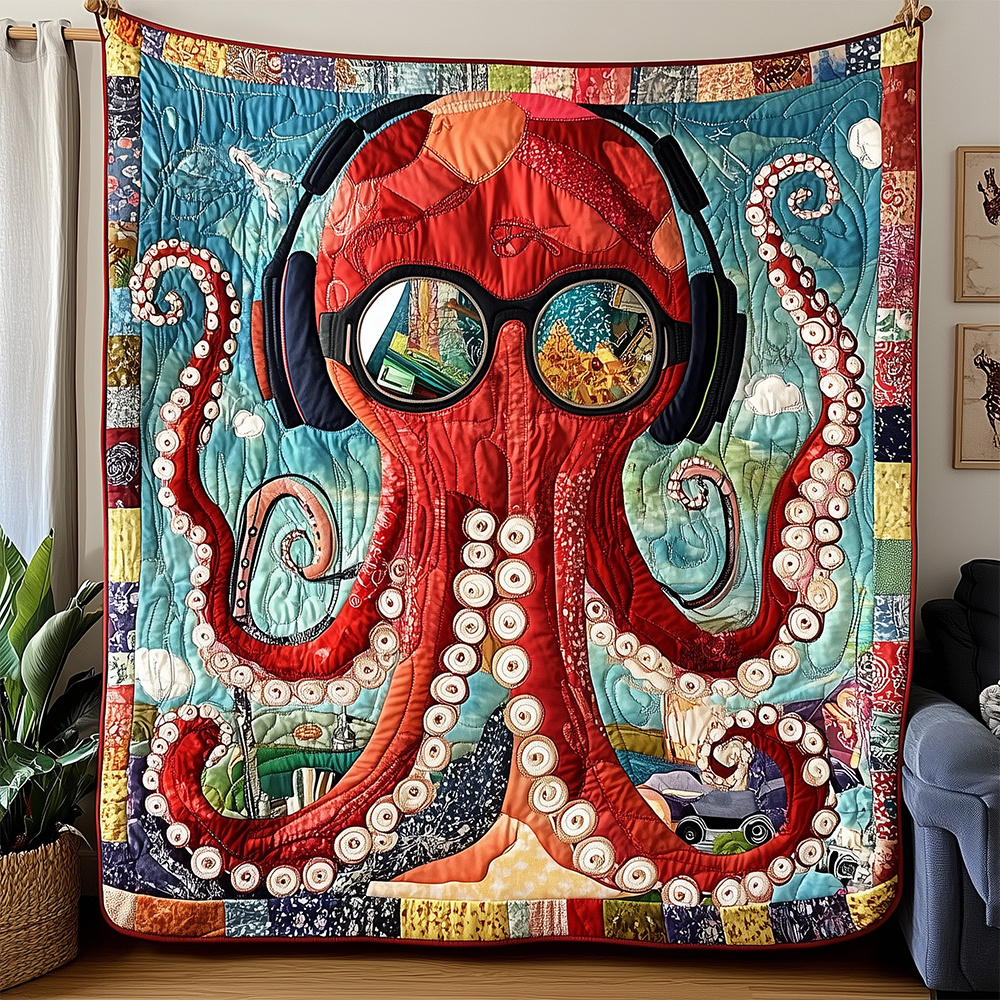 Octopus Quilted Blanket GFTOTL2302