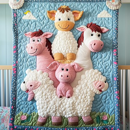 Baby Farmhouse Quilted Blanket GFTOTL2416