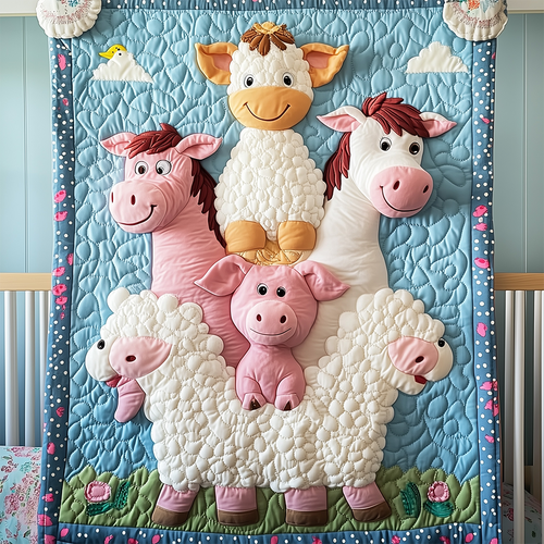 Baby Farmhouse Quilted Blanket GFTOTL2416