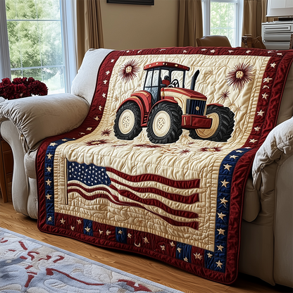 American Tractor Quilted Blanket GFTOTL2460