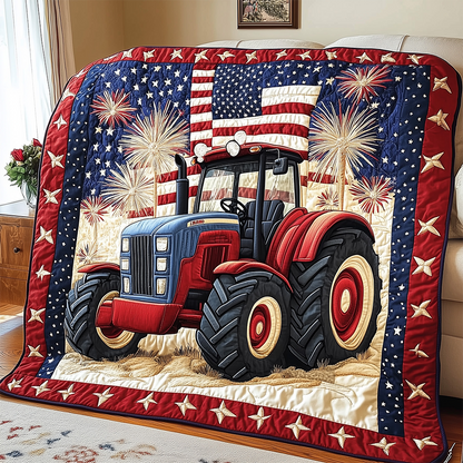 American Tractor Quilted Blanket GFTOTL2466
