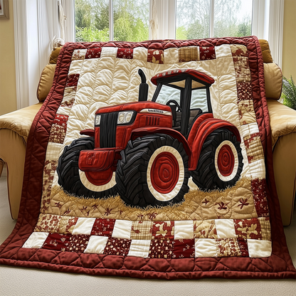 Country Tractor Quilted Blanket GFTOTL2471