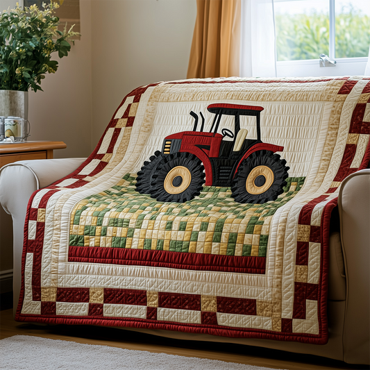Country Tractor Quilted Blanket GFTOTL2473