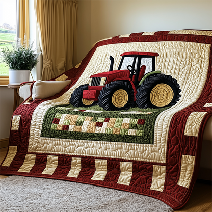 Country Tractor Quilted Blanket GFTOTL2474