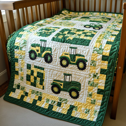 Baby Tractor Quilted Blanket GFTOTL2503