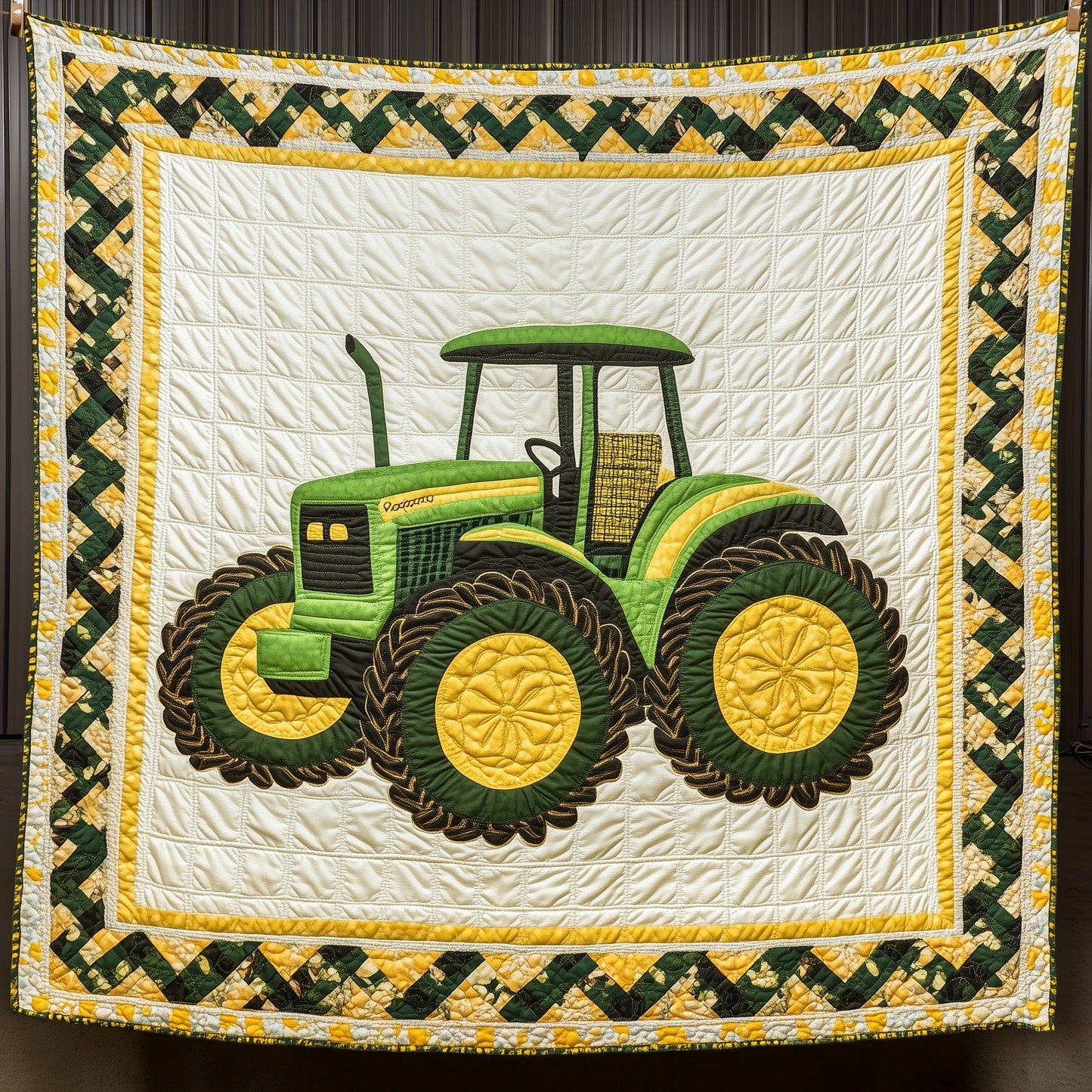 Baby Tractor Quilted Blanket GFTOTL2507