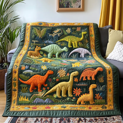 Dinosaur Quilted Blanket GFTOTL2524