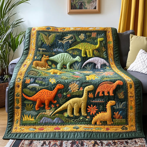 Dinosaur Quilted Blanket GFTOTL2524
