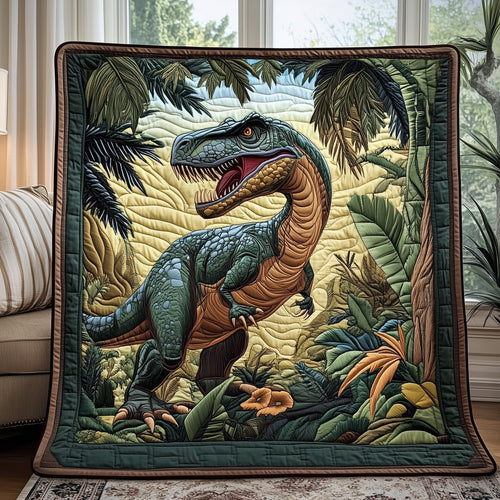 Raptor Dinosaur Quilted Blanket GFTOTL2526