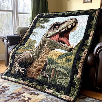Raptor Dinosaur Quilted Blanket GFTOTL2528