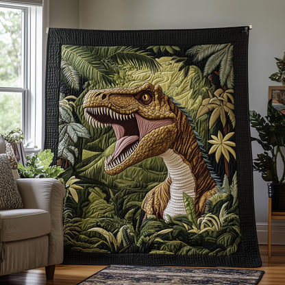 Raptor Dinosaur Quilted Blanket GFTOTL2531