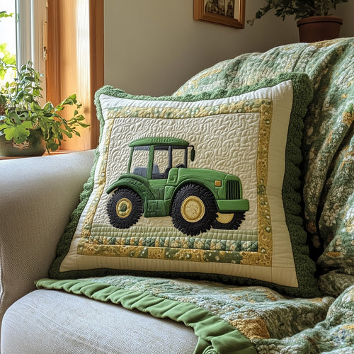 Tractor Quilted Pillow Case GFTOTL2568