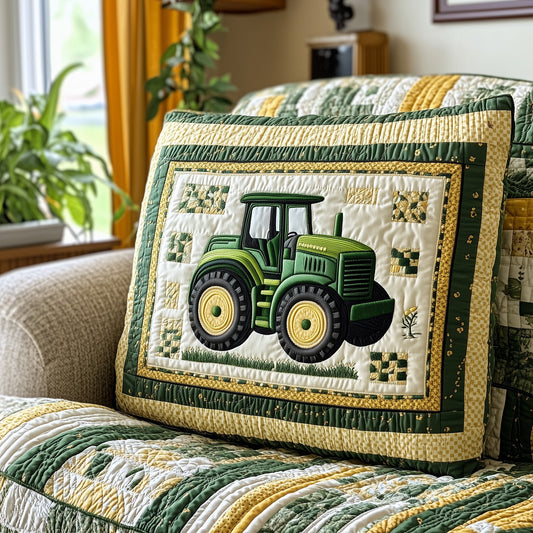 Tractor Quilted Pillow Case GFTOTL2569