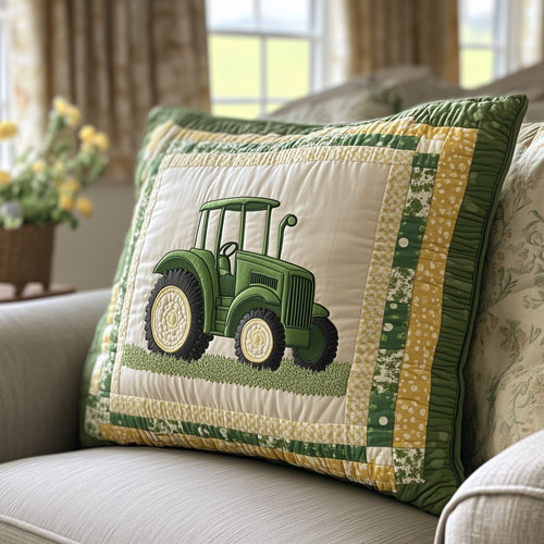 Tractor Quilted Pillow Case GFTOTL2573