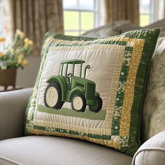 Tractor Quilted Pillow Case GFTOTL2573